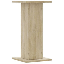 Walplus Plant Stands 2 Pcs Sonoma Oak 30X30X60 Cm Engineered Wood - thumbnail 7