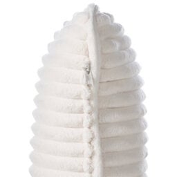 Beliani Rocking Chair Sorsele Corduroy White - thumbnail 9