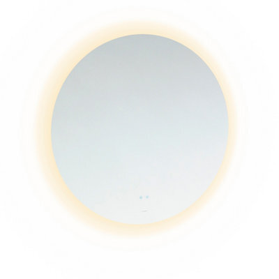 Cosmic Illuminated Bathroom Mirror 80 X 80 Cm, Round - image 1