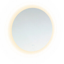Cosmic Illuminated Bathroom Mirror 80 X 80 Cm, Round - thumbnail 1