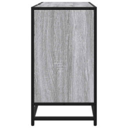 Walplus Bathroom Sink Cabinet Grey Sonoma 65X33X60 Cm Engineered Wood - thumbnail 6