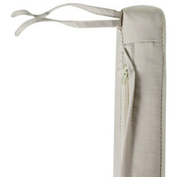 Beliani Set Of 8 Garden Chair Cushions Sassari Premium 46 X 46 Cm Taupe - thumbnail 8