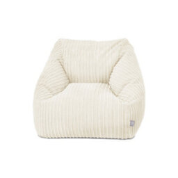 rucomfy Beanbags Rucomfy Indoor Snuggle Bean Bag Chair For Kids - Ivory Jumbo Cord - thumbnail 3