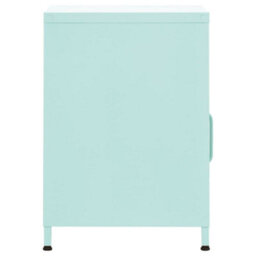 Berkfield Nightstands 2 Pcs Mint 35X35X51 Cm Steel - thumbnail 4