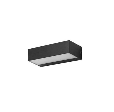 Luminosa Lighting Luminosa Ara Led Outdoor Wall Light Urban Grey Ip65