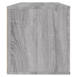 Berkfield Wall Shoe Cabinet Grey Sonoma 100X35X38 Cm Engineered Wood - thumbnail 6