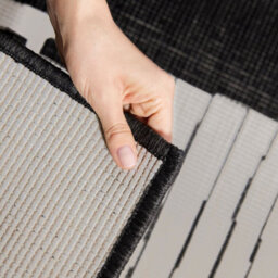 The Rugs Ted Baker Reversible Outdoor Indoor Acacia Rug Geometric In Black - thumbnail 6