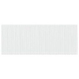 Berkfield Modern Curtains With Curtains Floral White Polyester - thumbnail 1