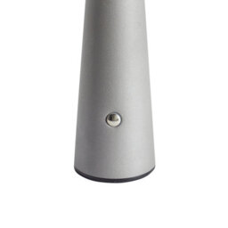Wyld And Coco Lumina Mushroom Table Lamp Grey Led Wireless Iron - Compact Modern Indoor Lamp - thumbnail 6