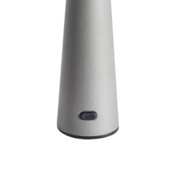 Wyld And Coco Lumina Mushroom Table Lamp Grey Led Wireless Iron - Compact Modern Indoor Lamp - thumbnail 7