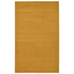 Melrose Colorama Plain Ochre Orange Large Indoor Area Rug 160/230Cm - thumbnail 4