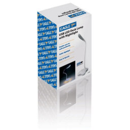 Led Touch Control Desk Lamp With Nightlight - Usb Or Battery Powered Bedside Light With Flexible Neck & 3 Brightness Settings - thumbnail 5