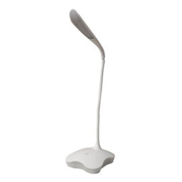 Led Touch Control Desk Lamp With Nightlight - Usb Or Battery Powered Bedside Light With Flexible Neck & 3 Brightness Settings - thumbnail 1
