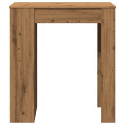 Berkfield Bar Table With Racks Artisan Oak 95X47X103.5 Cm Engineered Wood - thumbnail 4