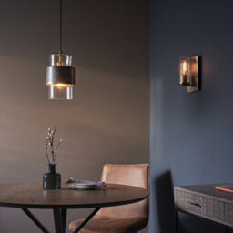 Luminosa Lighting Luminosa Palermo Pendant Ceiling Light Bronze Patina Plate & Clear Glass - thumbnail 5