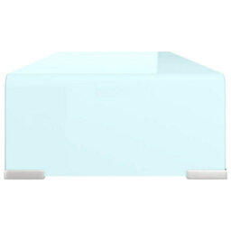Walplus Tv Stand/monitor Riser Glass Green 60X25X11 Cm - thumbnail 4