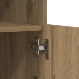 Berkfield Sideboard With Led Lights Artisan Oak 60,5X37X67 Cm - thumbnail 9