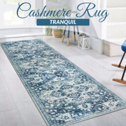 Ameha Tranquil Cashmere Rug 60X220 Cm Area Runner Bedroom Entryway Indoor/outdoor Rugs - thumbnail 1