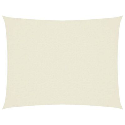 Beige 2X3M Rectangular Oxford Shade Sail - image 1