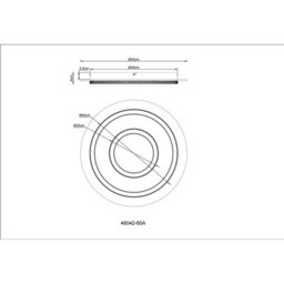 Luminosa Lighting Luminosa Jayden Semi Flush Ceiling Light Matt Black Led 3000/6500K - thumbnail 9