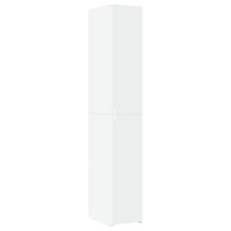 Berkfield Highboard White 30X42.5X185 Cm Engineered Wood - thumbnail 2