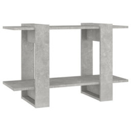 Berkfield Book Cabinet/room Divider Concrete Grey 80X30X51 Cm - thumbnail 2