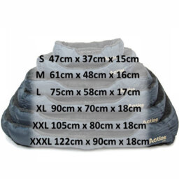 Actiaspet Dog Pet Bed Soft Faux Fur Fleece Cushion Xxx-Large - thumbnail 6