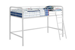Dorel Midsleeper Bunk Bed White, Single