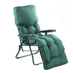 Alfresia Replacement Plain Green Classic Relaxer Garden Cushion - thumbnail 9