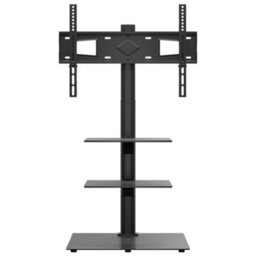 Walplus Corner Tv Stand 3-Tiers For 32-65 Inch Black - thumbnail 3