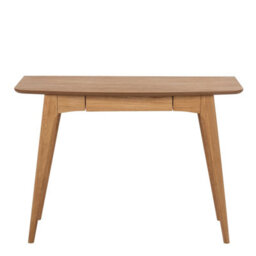 Wyld Haus Milan Oak Veneer Desk With Integrated Drawer - thumbnail 3