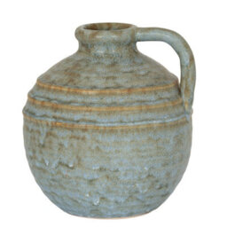 Hill Interiors Capella Jug Vase Grey (23Cm X 20Cm X 20mm) - thumbnail 2