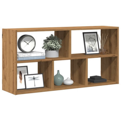 Berkfield Wall Shelf Artisian Oak 100X25X50 Cm Engineered Wood - image 1
