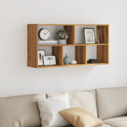 Berkfield Wall Shelf Artisian Oak 100X25X50 Cm Engineered Wood - thumbnail 3