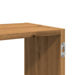 Berkfield Wall Shelf Artisian Oak 100X25X50 Cm Engineered Wood - thumbnail 9