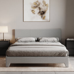 Lassic Vida Designs Victoria Light Grey Linen Ukfr 4Ft6 Double Bed Frame, 190 X 135Cm - thumbnail 2