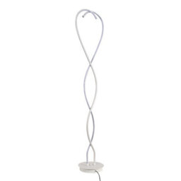 Living And Home White Decorative Swirling Led Floor Lamp Living Room Standing Light 155Cm - thumbnail 4