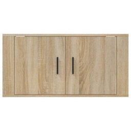 Berkfield Wall Mounted Tv Cabinet Sonoma Oak 80X34.5X40 Cm - thumbnail 6