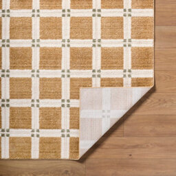 Livabliss La Luna-Modern Brown Off-White, Grey Green Graphic Living Dining Bedroom Rug 160 X 213 Cm Easy Care, Non Shedding - thumbnail 4