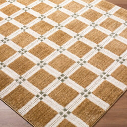Livabliss La Luna-Modern Brown Off-White, Grey Green Graphic Living Dining Bedroom Rug 160 X 213 Cm Easy Care, Non Shedding - thumbnail 6