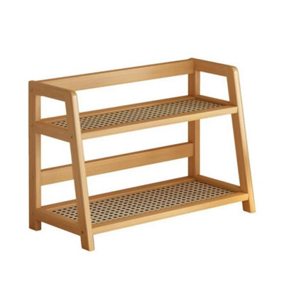 Coffee Station Organizer Kitchen Table Spice Rack Double-Tier Shelf Storage Rack - image 1