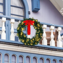 Large Outdoor Christmas Wreath Door Wall Hanging 120Cm Window Xmas Decoration - thumbnail 6