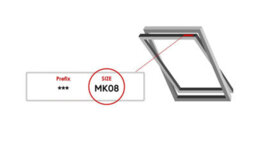 Bloc Blinds White Blackout Blind For Velux Roof Window Size   Mk08, White Frames - thumbnail 5