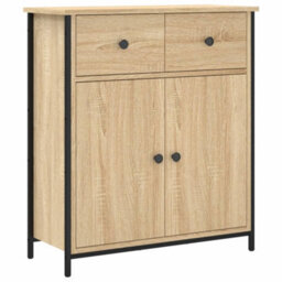 Berkfield Sideboard Sonoma Oak 70X30X80 Cm Engineered Wood - thumbnail 2