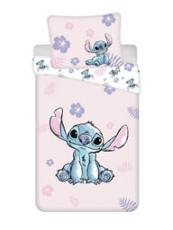 LILO & STITCH Disney Lilo And Stitch Pink Single Duvet Cover And Pillowcase Set - European Size - thumbnail 1