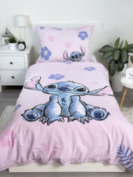 LILO & STITCH Disney Lilo And Stitch Pink Single Duvet Cover And Pillowcase Set - European Size - thumbnail 2