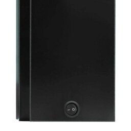 Berkfield Led Bathroom Mirror Cabinet Shining Black 50X13X70 Cm - thumbnail 6