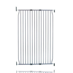 Bettacare Extra Tall Screw Fit Metal Dog Gate, Grey, 90Cm - 100Cm - thumbnail 1