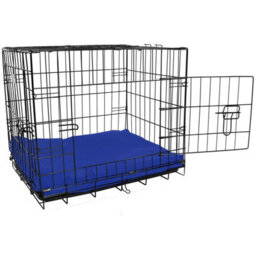 Actiaspet Small Dog Bed Cage Crate Pet Waterproof Hygienic Bedding Tough Hardwearing Cushion Mat Blue - thumbnail 7