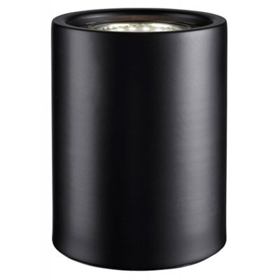 Happy Homewares Small And Contemporary Matt Black Led Table/floor Lamp Uplighter